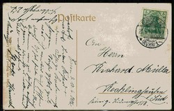 Bömelburg, Theodor: Gedenkkarte für die Persönlichkeit (Bauwesen ...