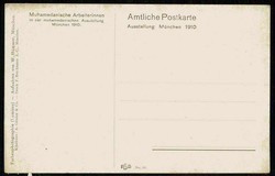 Fotokarteder Mohamedanischen Ausstellung München 1910, ungebraucht, ...