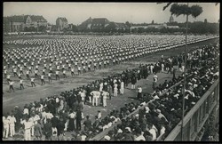 Erinnerungskarte an das 1. Deutsche Arbeiter- Turn- und Sportfest in ...
