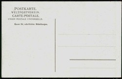 Humor-/Spottkarte gegen das Hamburger Wahlrecht, ungebraucht, um 1906 ...