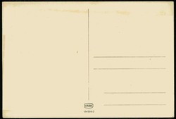 Gedenkkarte zum 1. Mai, wohl um 1950, ungebraucht, leicht fleckig, ...