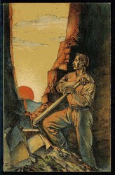 Propagandakarte der Sozialdemokratischen Partei der Schweiz mit ...