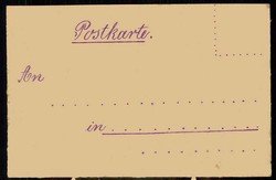 Erinnerungskarte vom Schützen-Kränzchen des ev. Handwerker- und ...