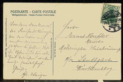 Mannheim, Karte mit Denkmal 'Den Märtyrern der Freiheit aus dem ...