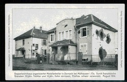 Soziales Leben/Wohnverhältnisse, hier zerstörtes Haus von ...