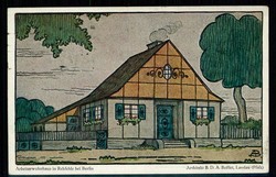 Erinnerungskarte 'Arbeiterwohnhaus in Rehfelde bei Berlin', gelaufen ...