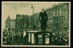 Sonderkarte '100 Jahre Revolution von 1848', hier Massendemonstration ...