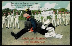 Thematik-Karte 'Reserve hat noch ... Tage', mit sehr seltenem ...