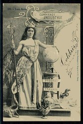 Propagandakarte der Arbeiterbewegung, gelaufen 1903, gute Erhaltung. ...