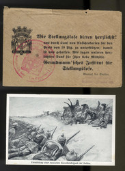 Der Weltkrieg, Vernichtung einer russischen Kavalleriebrigade bei ...