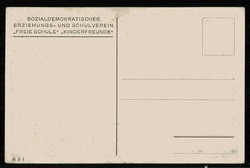 Werbe/Propagandakarte des Sozialdemokratischen Erziehungs- und ...