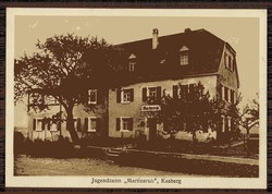 Thematik-Karte mit Bezug auf evangelische Arbeitervereine in Bayern, ...