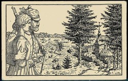 Kriegsgefangenen-Weihnachtskarte, aus England nach Deutschland ...