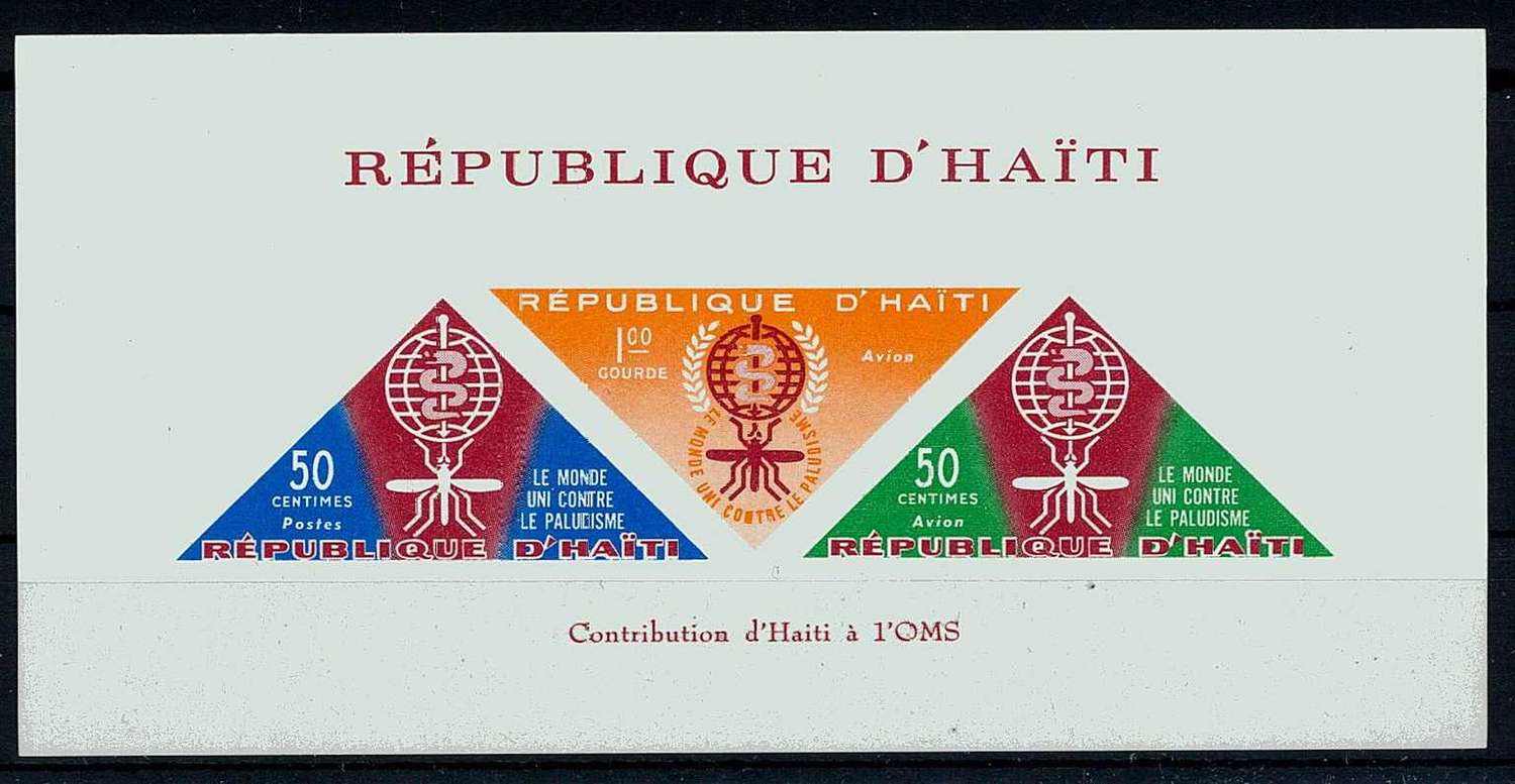 Anti-Malaria-Block in Type I. 1962, tadellos postfrisch.