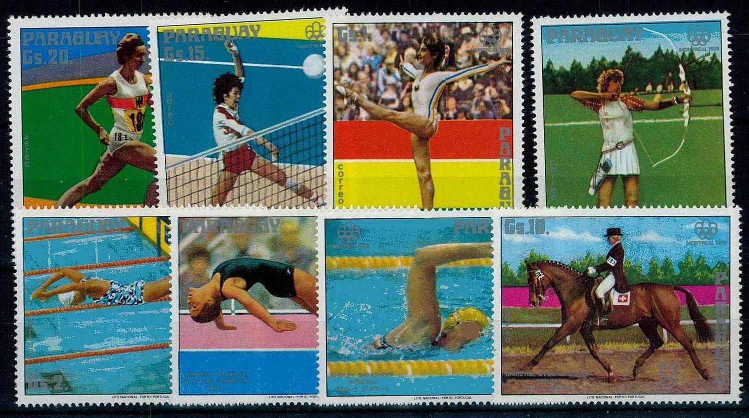 Goldmedaillengewinner Montreal 1976, postfrisch.