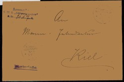 Deutsche Marineschiffspost 1910, MSP 1 'S.M.S. Vineta' auf ...