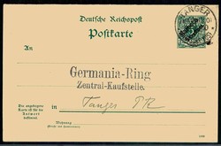 155: Deutsche Auslandspost Marokko - Ganzsachen