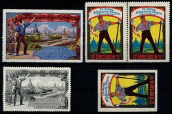 7740: Sammlungen und Posten Vignetten