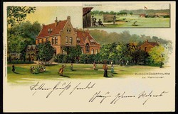 Lithokarte 'Kirchröderthurm bei Hannover', gelaufen November 1897, ...