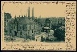Königliche Militär-Lehrschmiede zu Hannover, gelaufen November 1900 ...