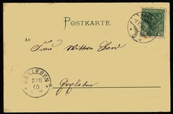 Königliche Militär-Lehrschmiede zu Hannover, gelaufen November 1900 ...