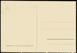 Hannover - An der Marktkirche. Gute Erhaltung.Alter Preis: 2,10€