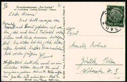 Passau - Original-Fliegeraufnahme, gelaufen Juni 1938. Gute Erhaltung.