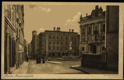 Passau - Residenzplatz. Gute Erhaltung.