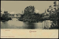 Hannover - Maschpark. Gute Erhaltung.