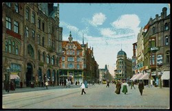 Hannover - Georgstraße, Blick auf lange Laube und Nordmannstraße, ...