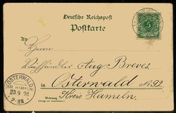 Lithokarte 'Gruß aus Hannover' mit Ansicht des Königlichen Theaters ...