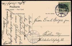 Hannover - Städtische Badehalle, gelaufen Dezember 1905 nach Köln. ...