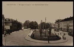 Hannover - Königswarter Platz mit Herrenhäuser Allee. Gute ...