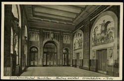 Hannover - Neues Rathaus, Handwerkersaal von Prof. G. Halmhuber, ...
