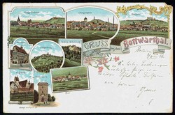 992820: Topography, Central Germany (GDR), PP-towns