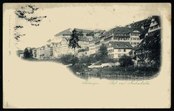 S/w.-AK 'Tübingen - Stift und Neckarhalde', ungebraucht, etwas ...