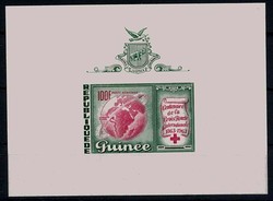 100 Jahre Internationales Rotes Kreuz-Block 1963, tadellos postfrisch.