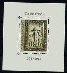 Caritas-Block 1974, Erhaltung einwandfrei.