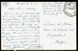 Soldaten-Humor-Karte, als Feldpost 1963 nach Belgien gelaufen, gute ...