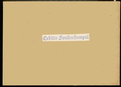 SST-Beleg mit SST 'Würzburg - 1. Fränkische Verkaufsmesse 1949'.