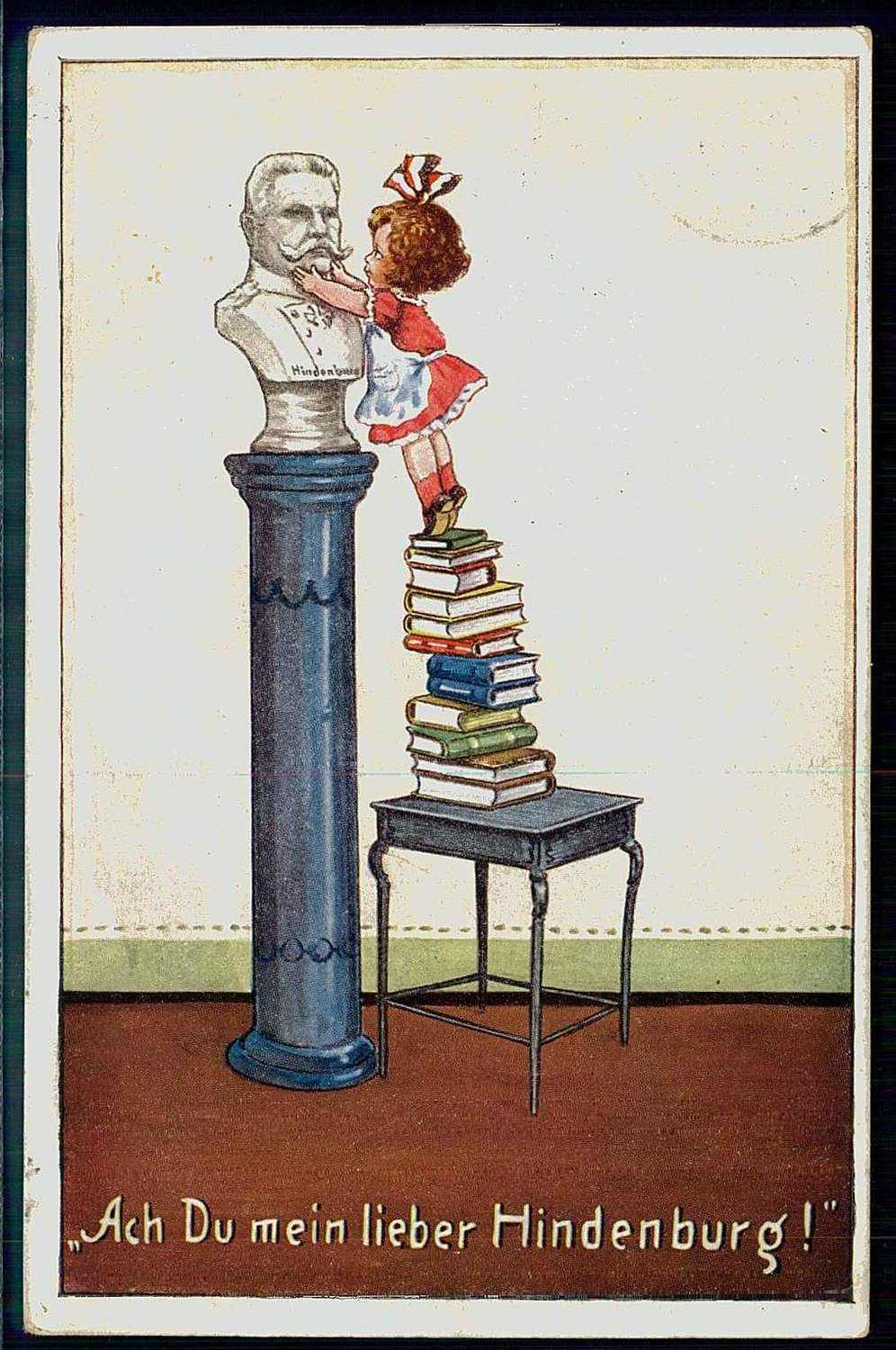 Gedenk-/Erinnerungskarte an den Generalfeldmarschall Paul von ...