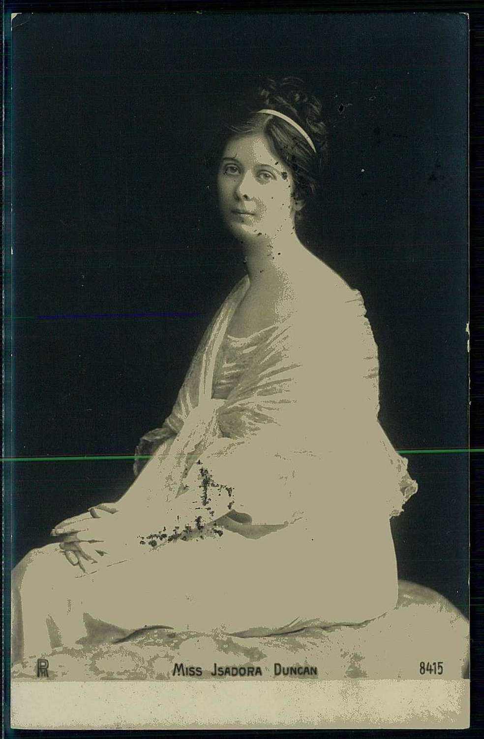 Cleo de Merode, Portraitkarte von der europaweit bekannten Ballerina ...