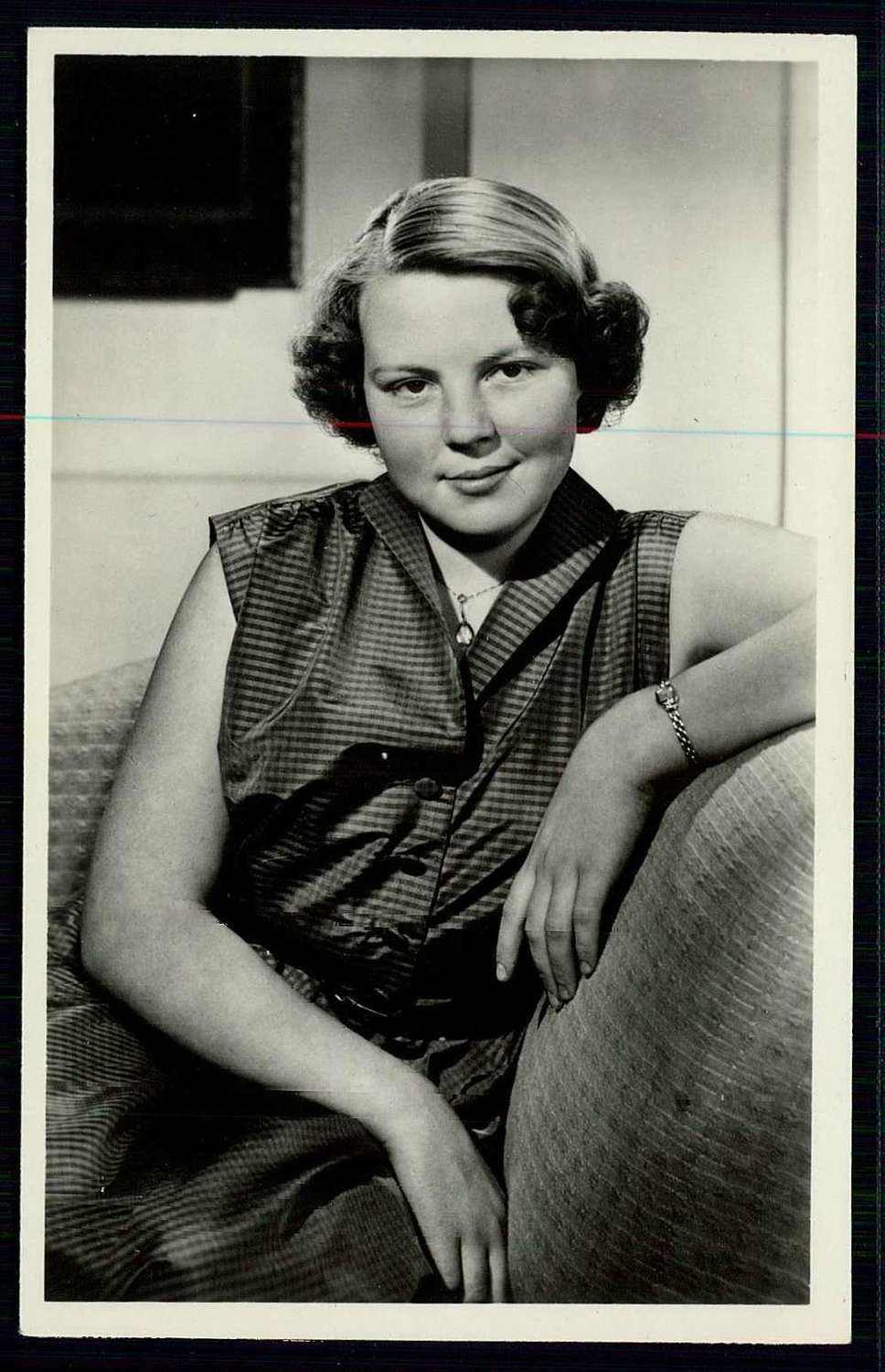 Niederlande, Erinnerungs-Pressekarte vom September 1955, hier ...