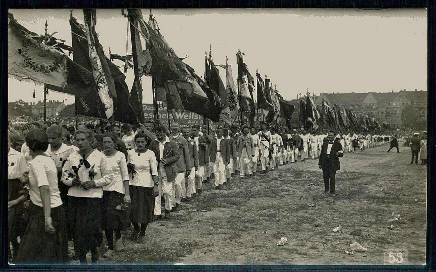 1. Deutsches Arbeiter-Turn und Sportfest in Leipzig Juli 1922, ...