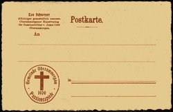 Fotokarte zu den Oberammergauer Passionsspielen 1900, hier Christus ...