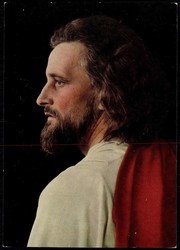 Fotokarte zu den Oberammergauer Passionsspielen 1960, hier ...