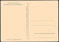 Fotokarte zu den Oberammergauer Passionsspielen 1950, hier Judas, ...