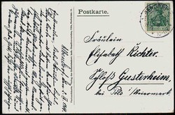 Verband katholischer Gesellenvereine, seltene, mehrfarbige Karte, ...