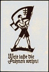 Propagandakarte 'Einigung Christi Reich', wohl um 1925, ungebraucht, ...