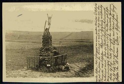 Erinnerungskarte an die Schlacht von Saarburg August 1914, mit ...